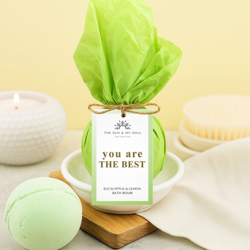 You are The Best Refreshing Mint Luxury Bath Bomb