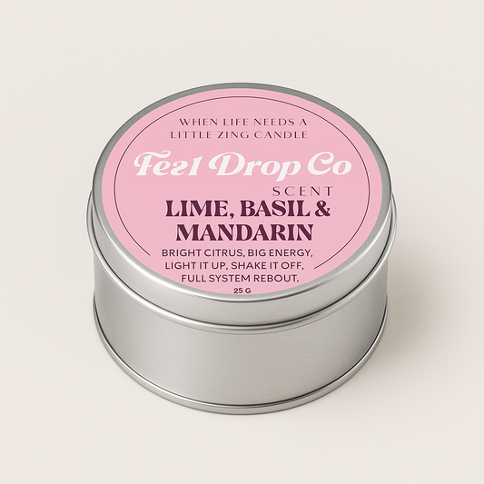 When Life Needs a Little Zing Candle — Lime, Basil & Mandarin