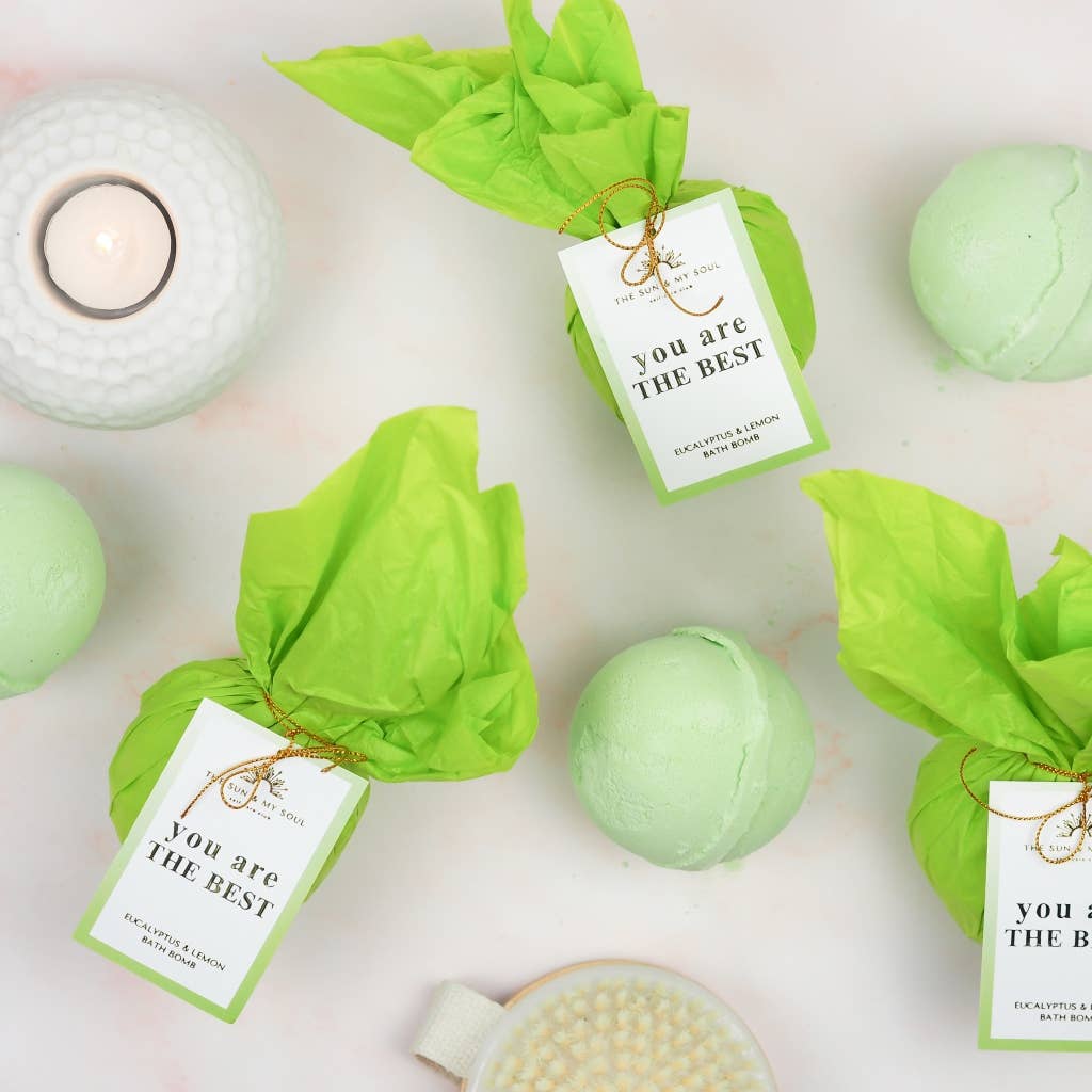 You are The Best Refreshing Mint Luxury Bath Bomb