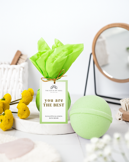You are The Best Refreshing Mint Luxury Bath Bomb