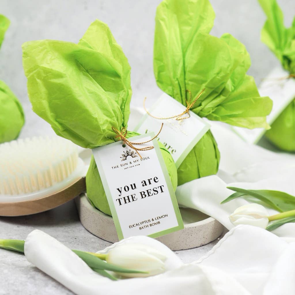 You are The Best Refreshing Mint Luxury Bath Bomb