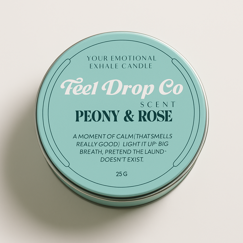 Emotional Exhale Candle — Peony & Rose