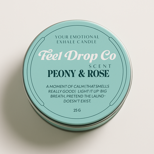 Emotional Exhale Candle — Peony & Rose