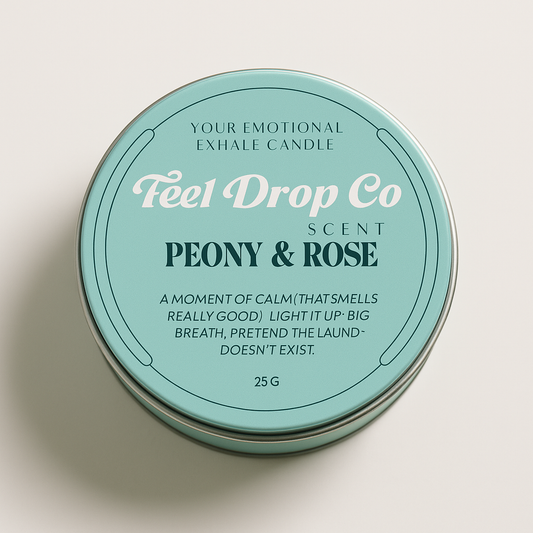 Emotional Exhale Candle — Peony & Rose